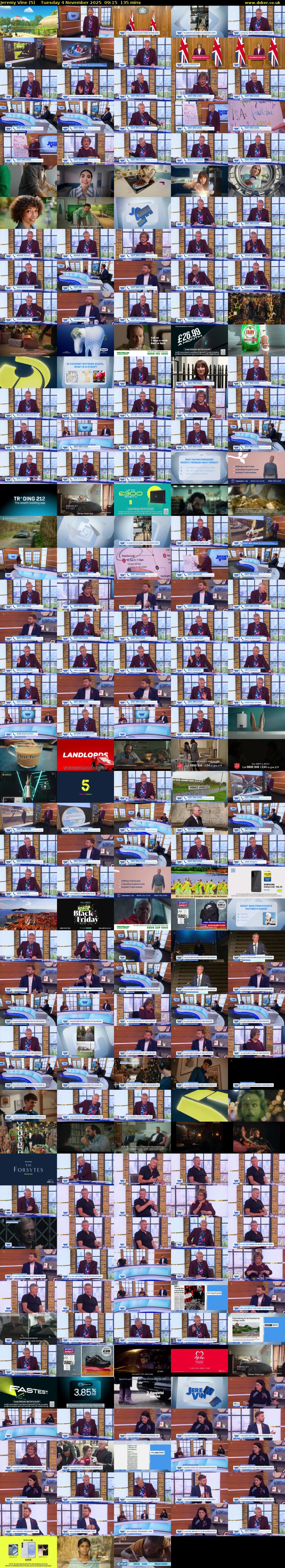Jeremy Vine (5) Tuesday 4 November 2025 09:15 - 11:30