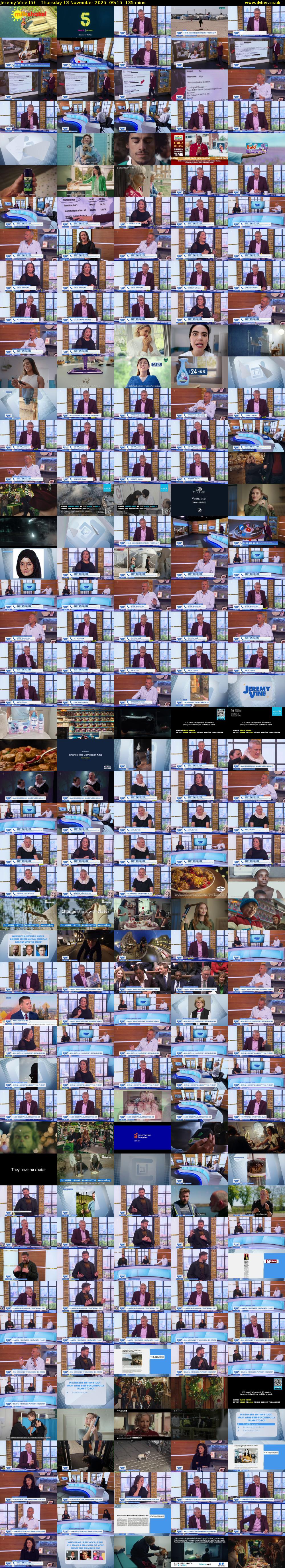Jeremy Vine (5) Thursday 13 November 2025 09:15 - 11:30