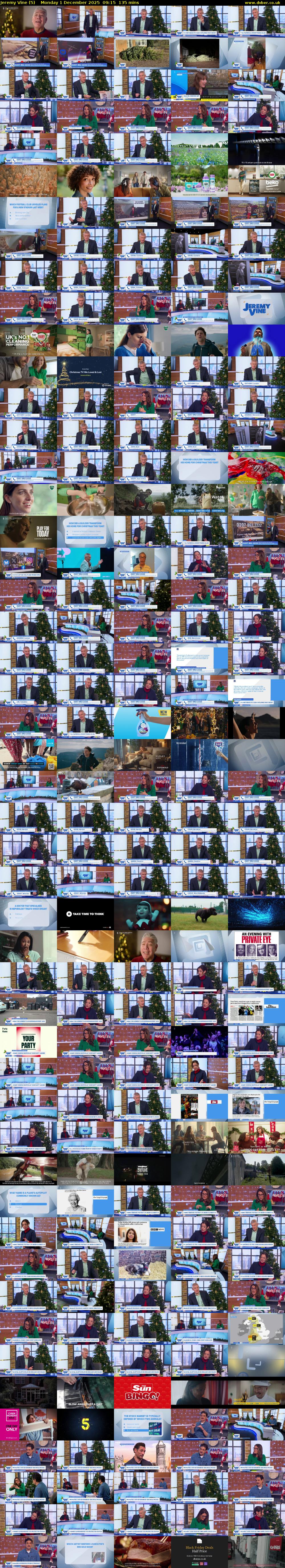 Jeremy Vine (5) Monday 1 December 2025 09:15 - 11:30