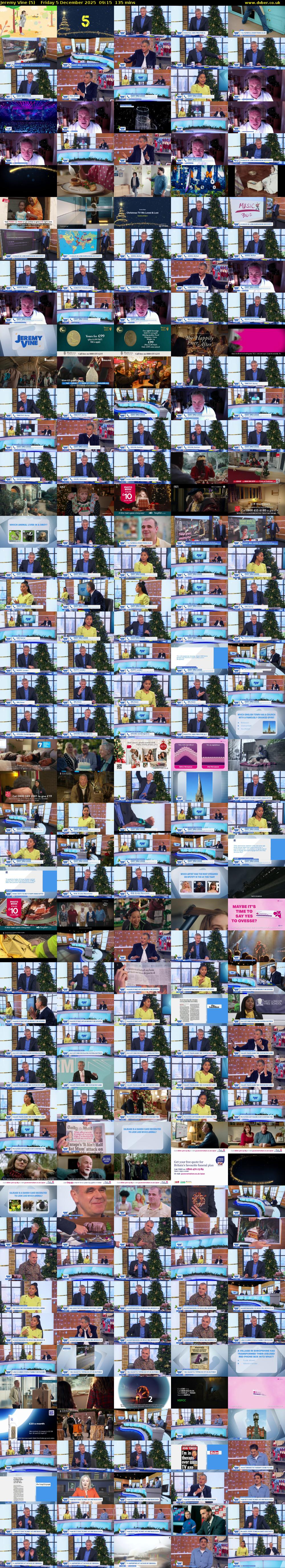 Jeremy Vine (5) Friday 5 December 2025 09:15 - 11:30