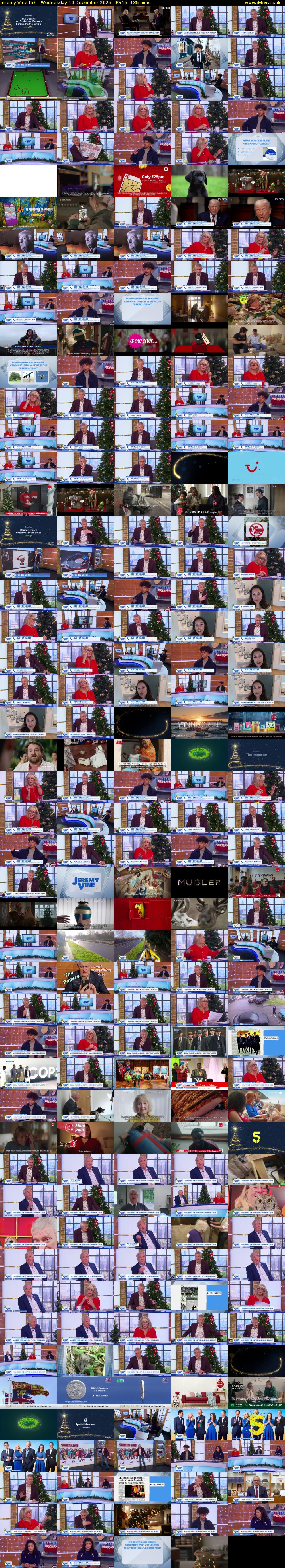 Jeremy Vine (5) Wednesday 10 December 2025 09:15 - 11:30