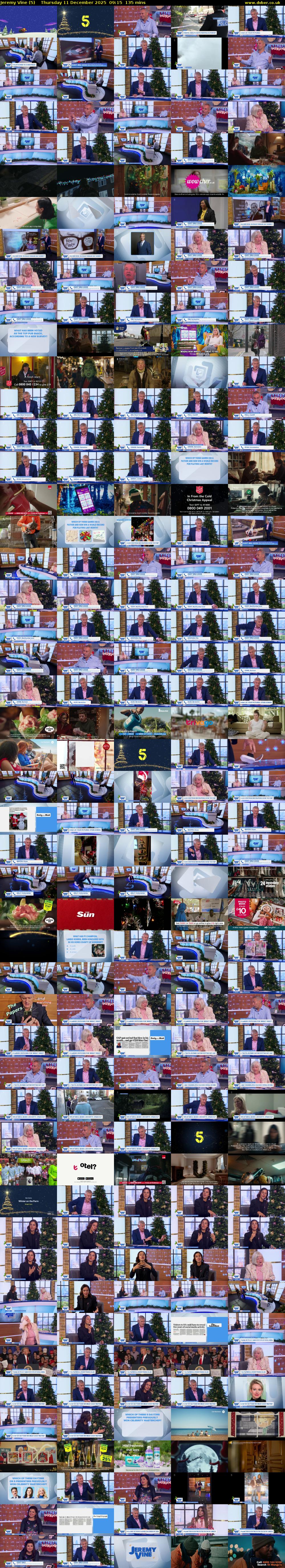 Jeremy Vine (5) Thursday 11 December 2025 09:15 - 11:30