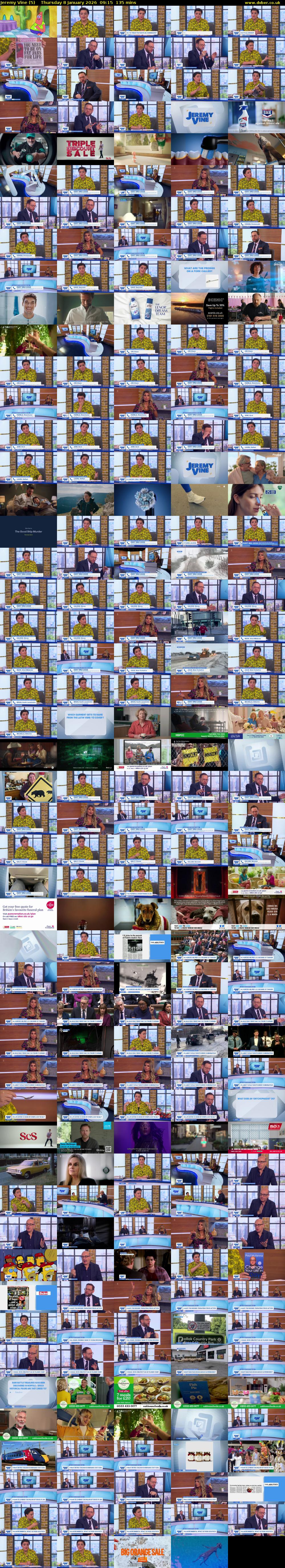 Jeremy Vine (5) Thursday 8 January 2026 09:15 - 11:30