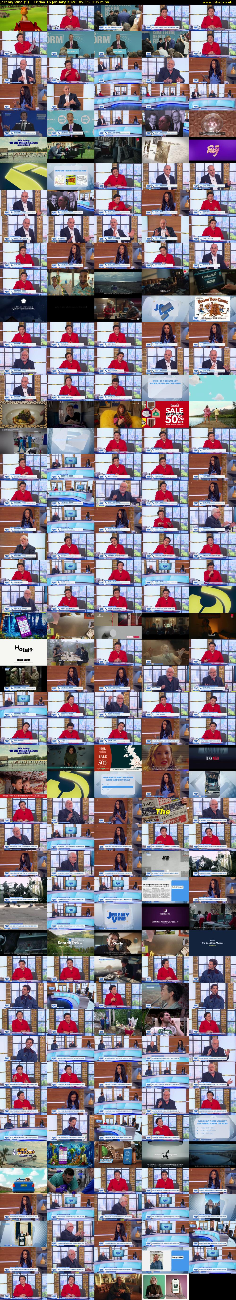 Jeremy Vine (5) Friday 16 January 2026 09:15 - 11:30