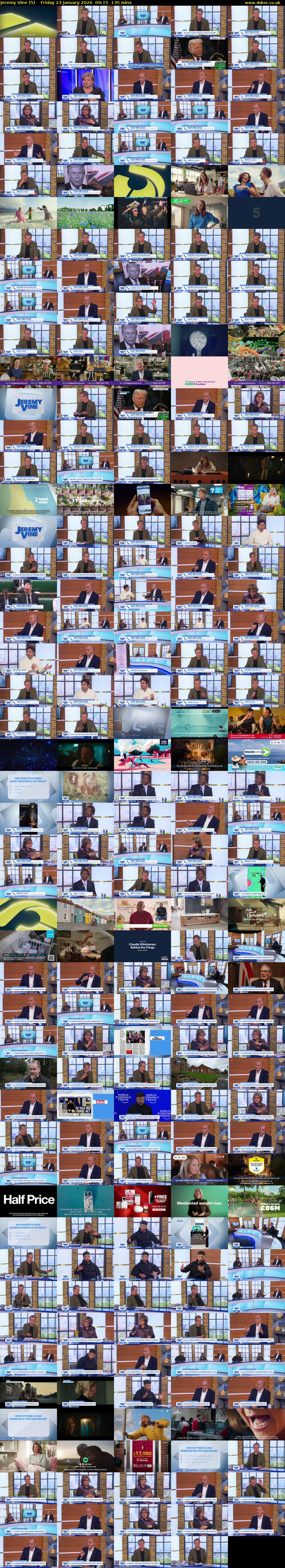 Jeremy Vine (5) Friday 23 January 2026 09:15 - 11:30