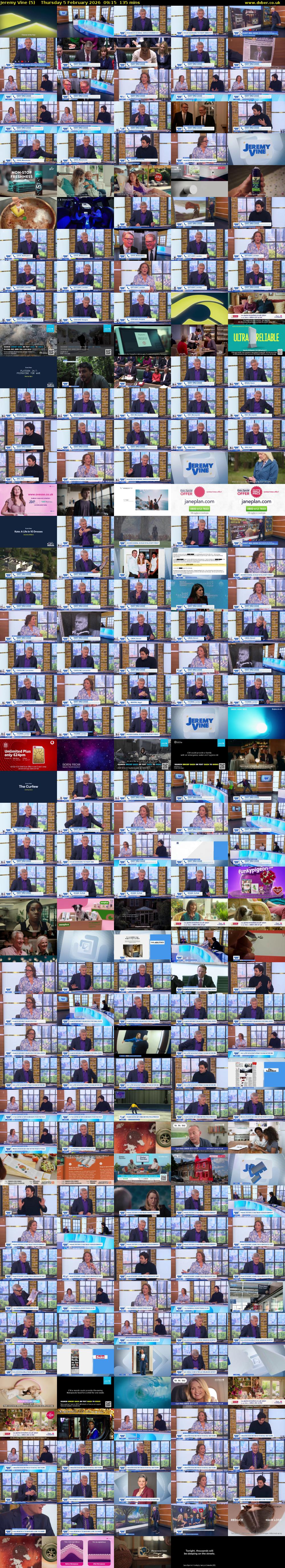 Jeremy Vine (5) Thursday 5 February 2026 09:15 - 11:30