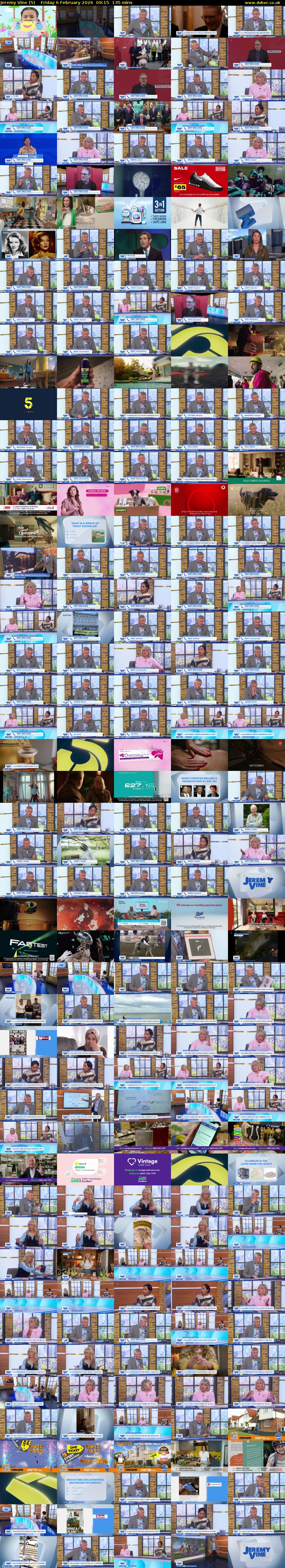 Jeremy Vine (5) Friday 6 February 2026 09:15 - 11:30