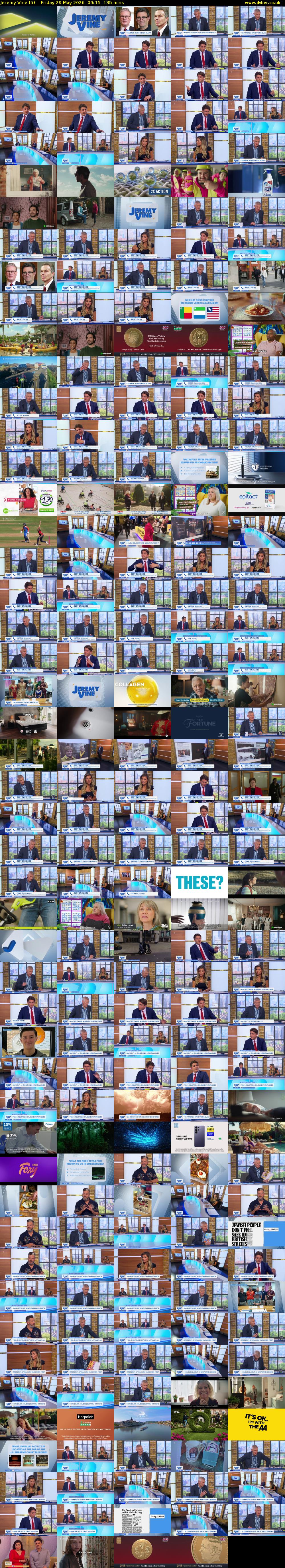 Jeremy Vine (5) Friday 29 May 2026 09:15 - 11:30