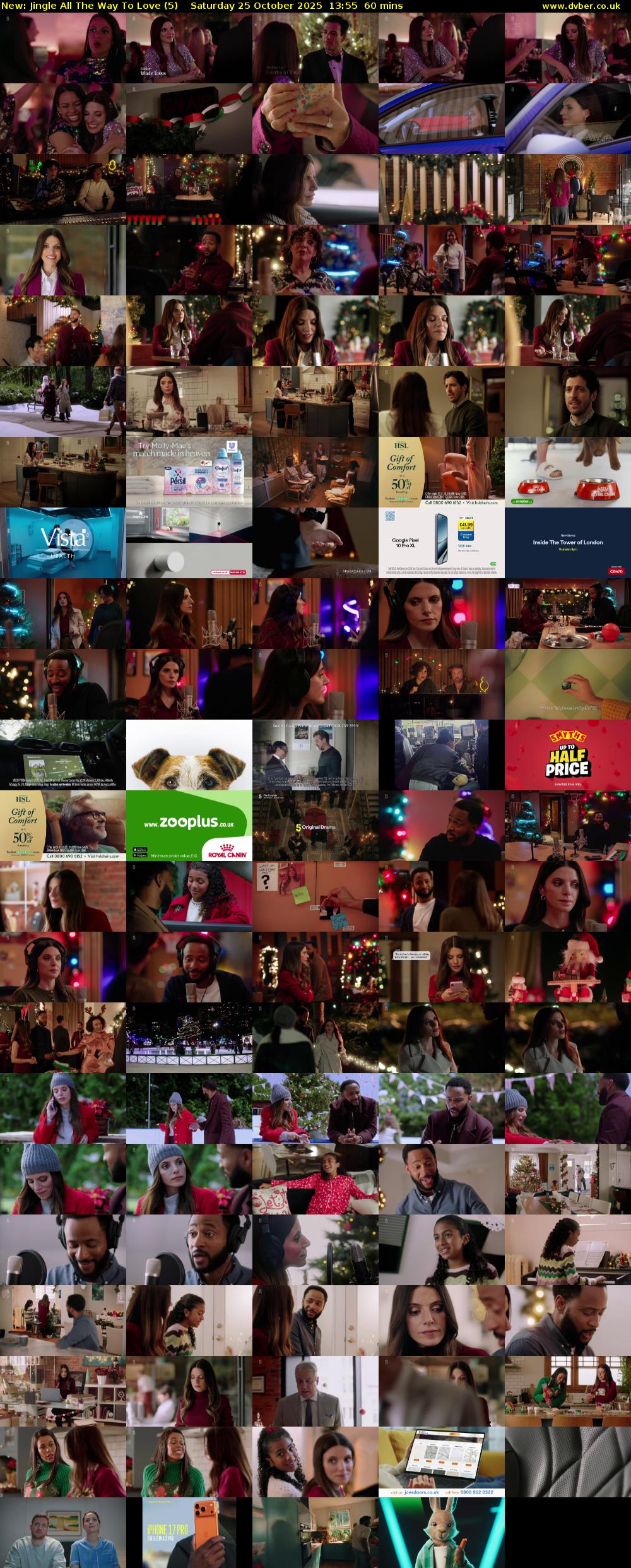 Jingle All The Way To Love (5) Saturday 25 October 2025 13:55 - 14:55