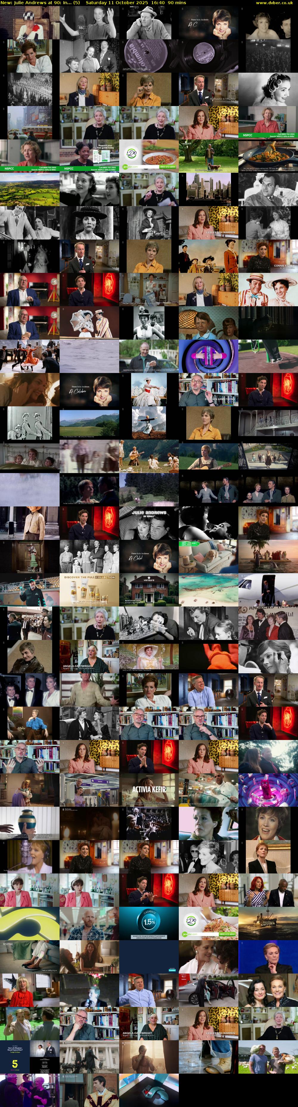 Julie Andrews at 90: In... (5) Saturday 11 October 2025 16:40 - 18:10