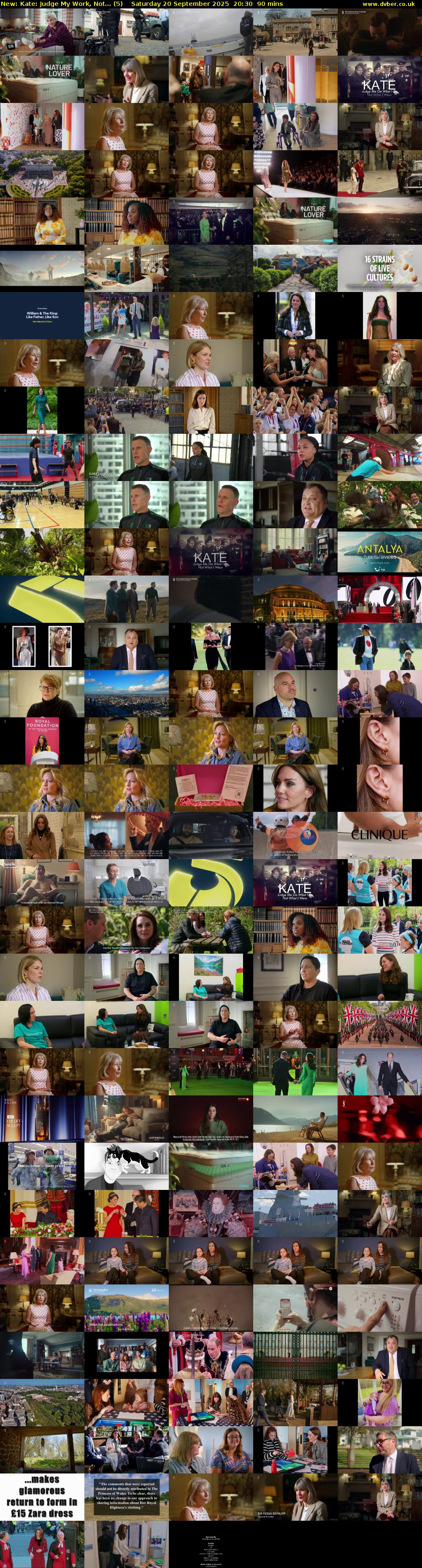 Kate: Judge My Work, Not... (5) Saturday 20 September 2025 20:30 - 22:00