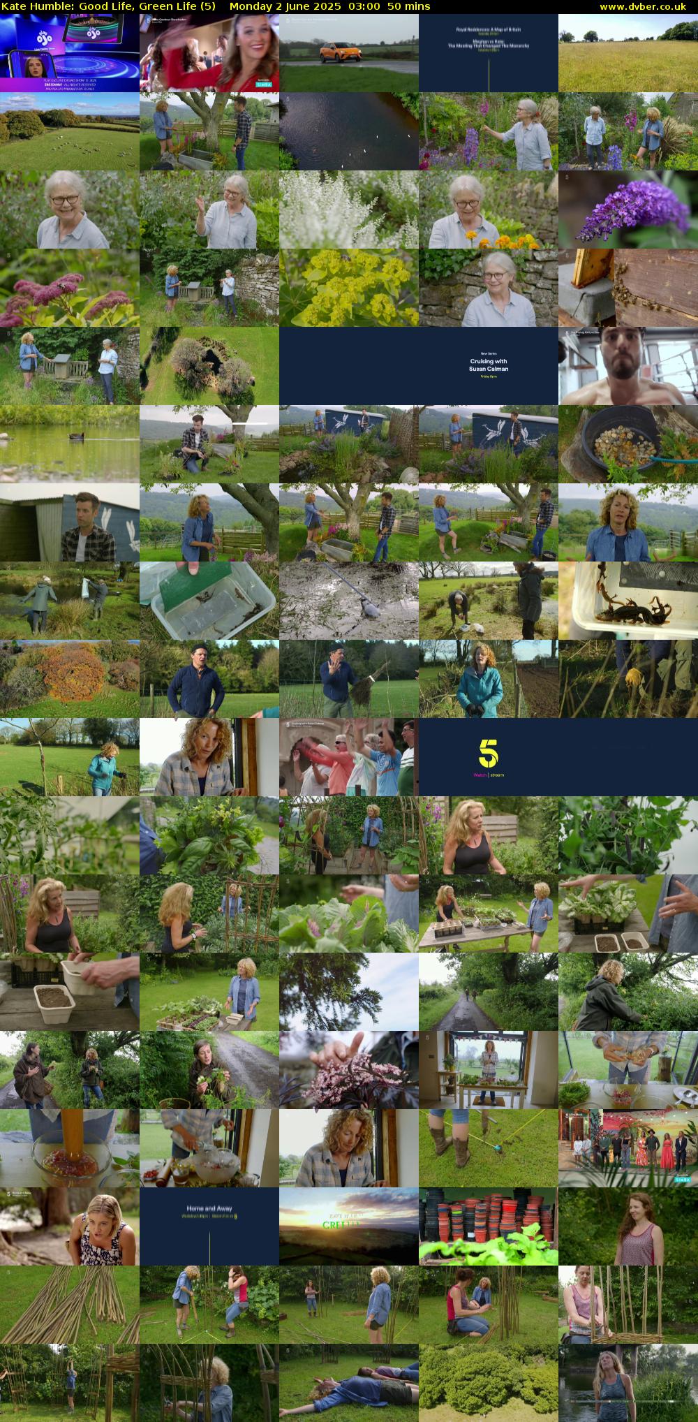 Kate Humble: Good Life, Green Life (5) Monday 2 June 2025 03:00 - 03:50