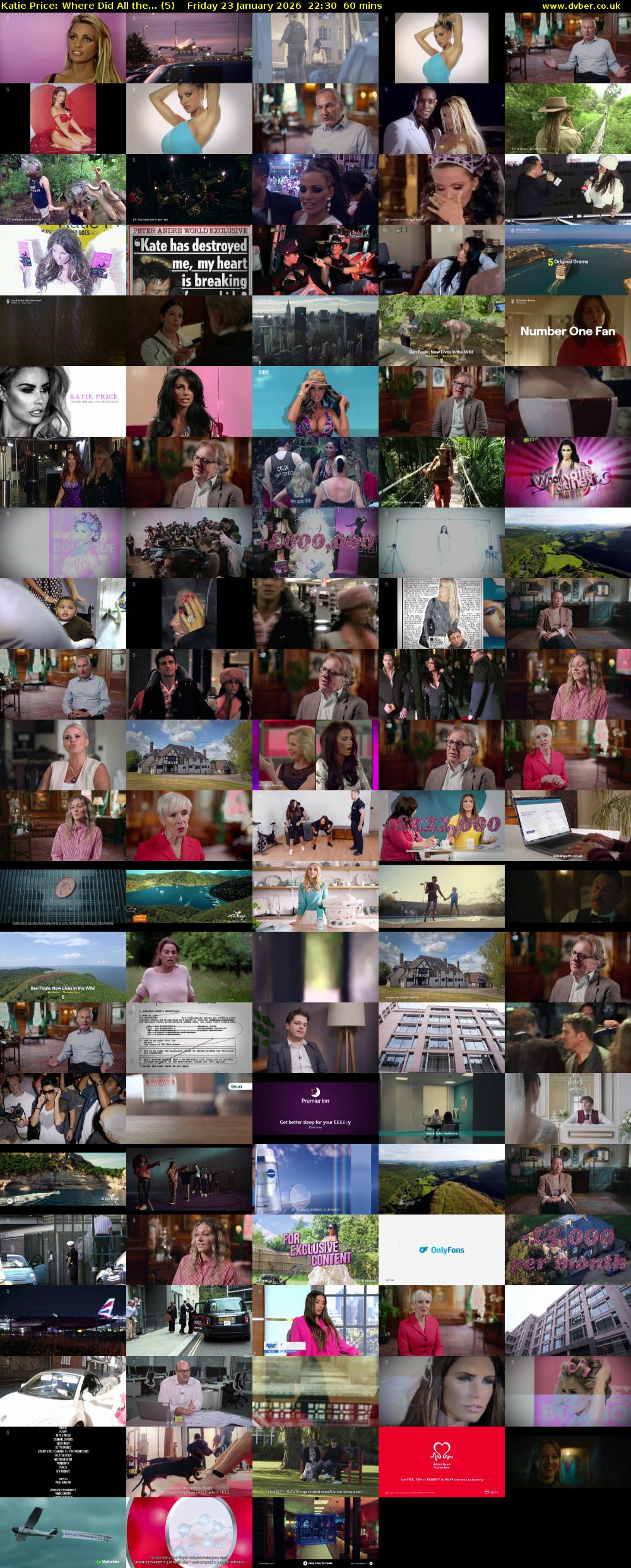 Katie Price: Where Did All the... (5) Friday 23 January 2026 22:30 - 23:30