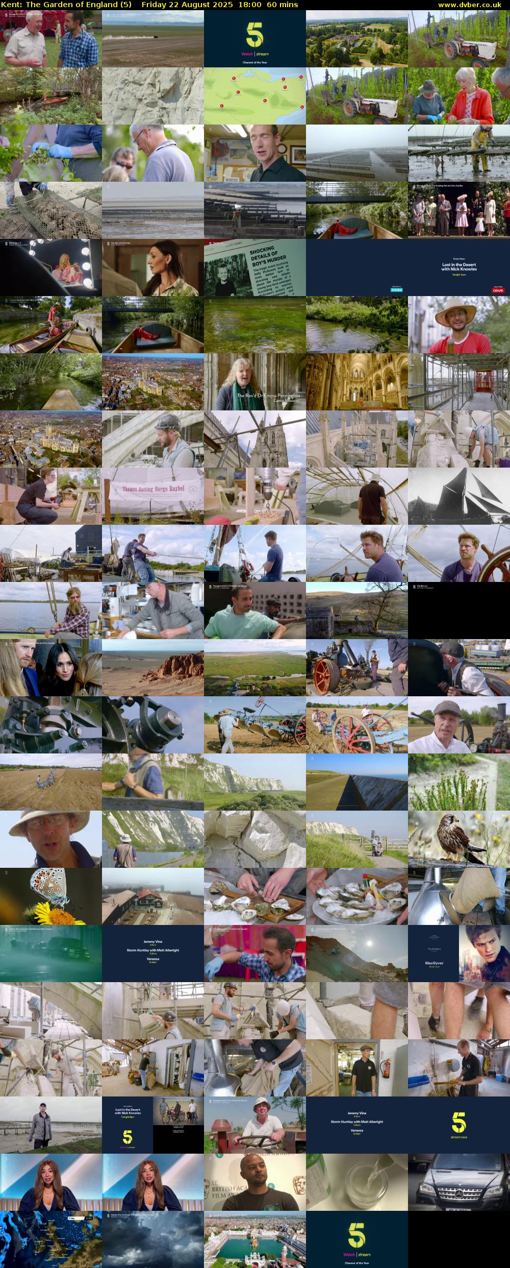 Kent: The Garden of England (5) Friday 22 August 2025 18:00 - 19:00