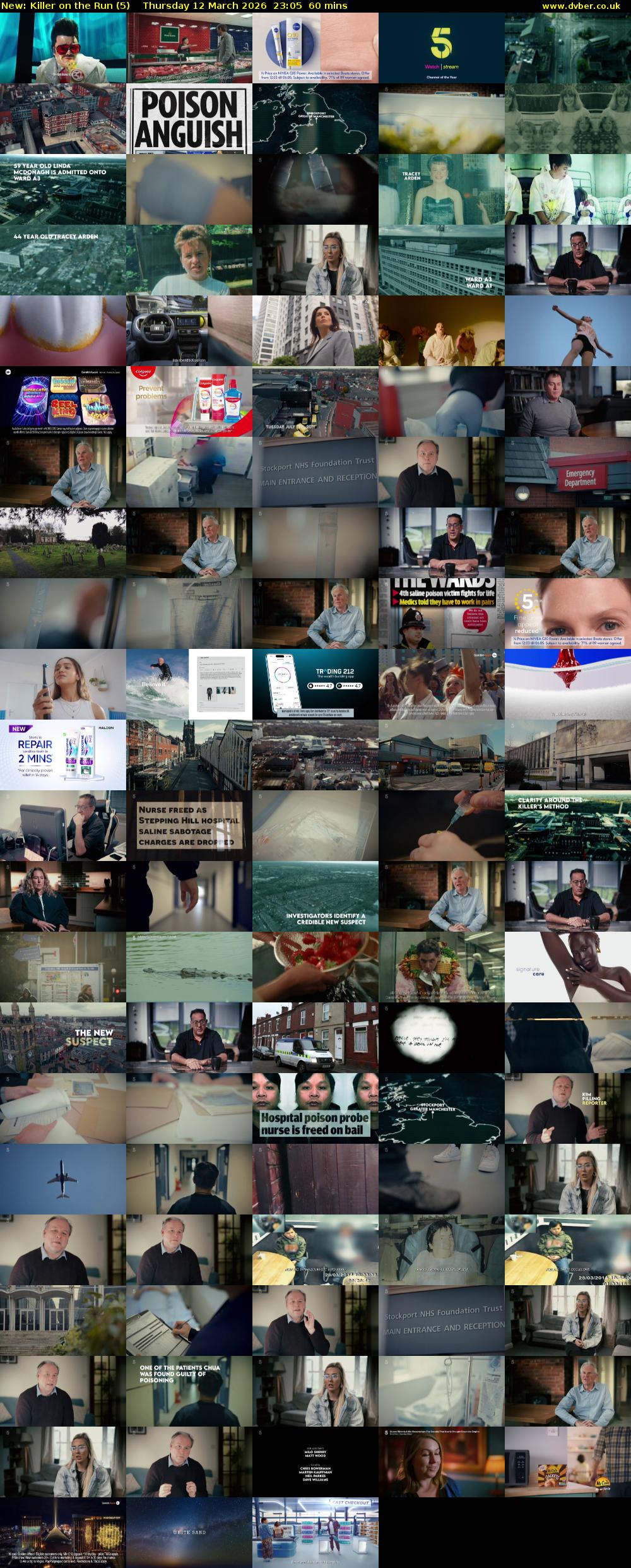 Killer on the Run (5) Thursday 12 March 2026 23:05 - 00:05