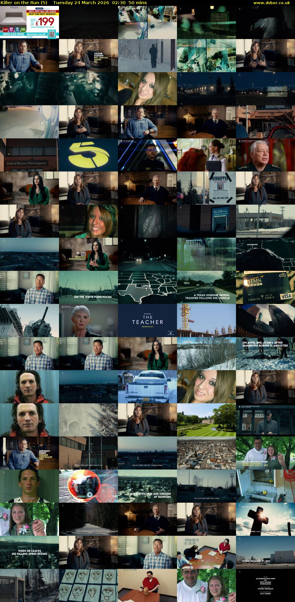 Killer on the Run (5) Tuesday 24 March 2026 02:30 - 03:20
