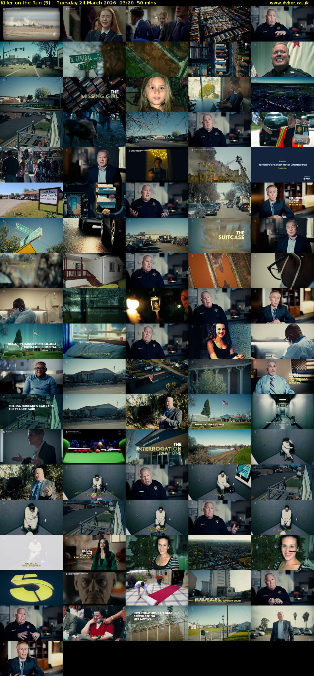 Killer on the Run (5) Tuesday 24 March 2026 03:20 - 04:10