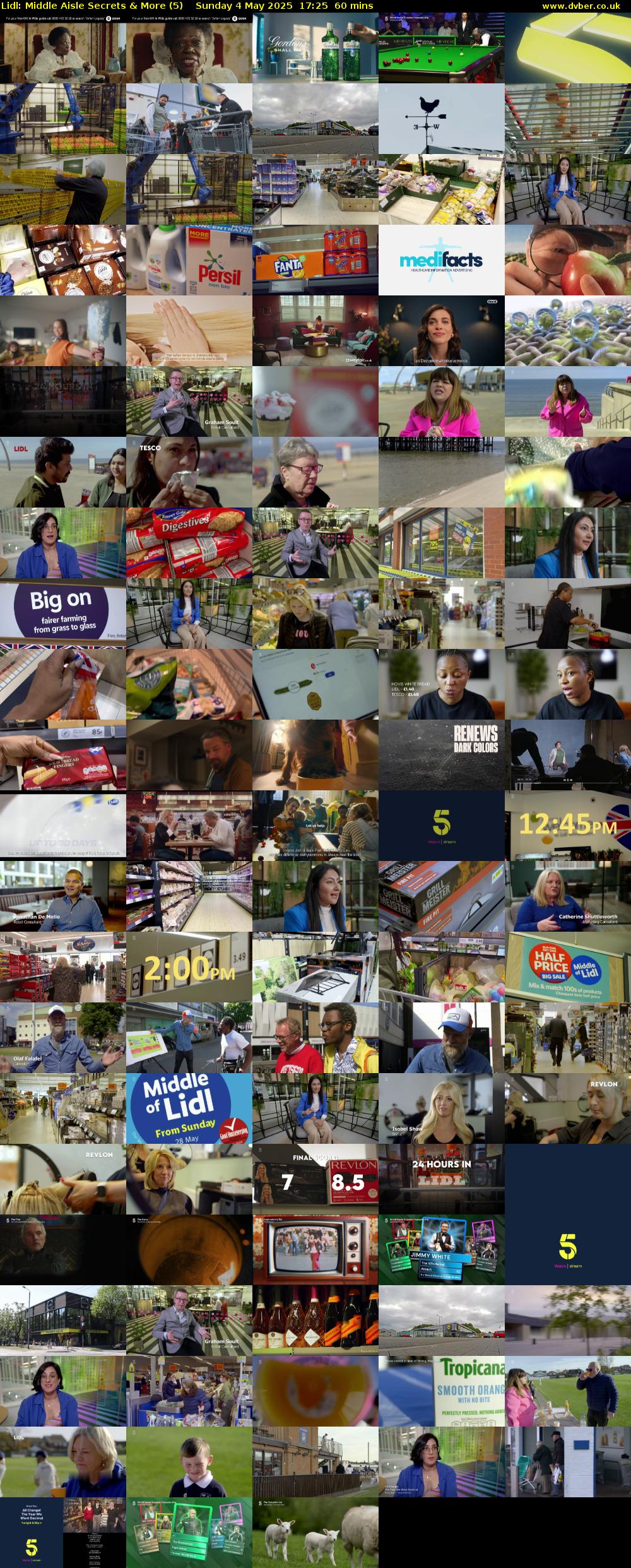 Lidl: Middle Aisle Secrets & More (5) Sunday 4 May 2025 17:25 - 18:25