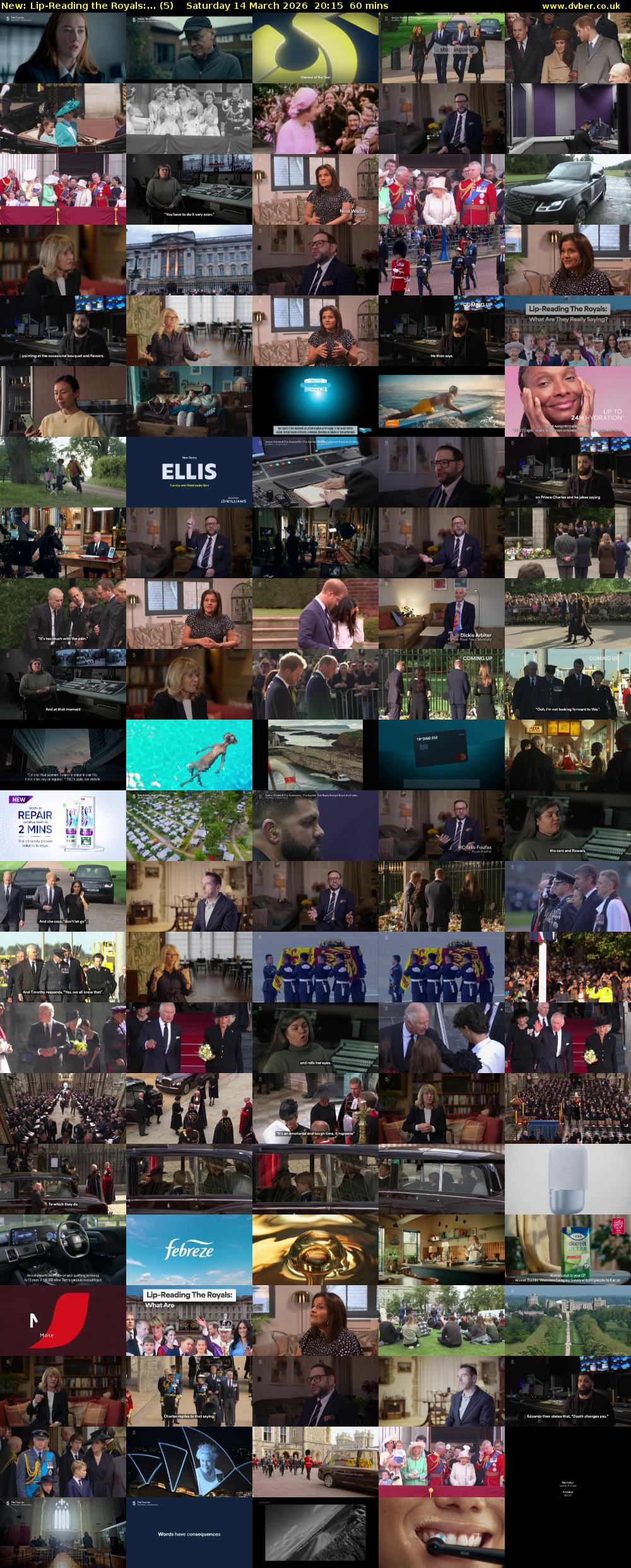 Lip-Reading the Royals:... (5) Saturday 14 March 2026 20:15 - 21:15