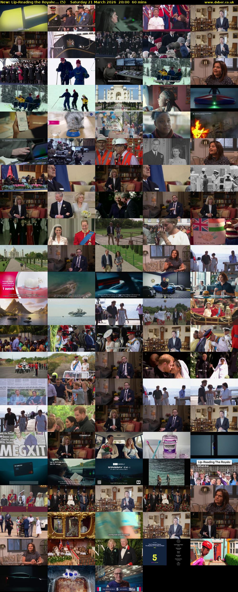 Lip-Reading the Royals:... (5) Saturday 21 March 2026 20:00 - 21:00