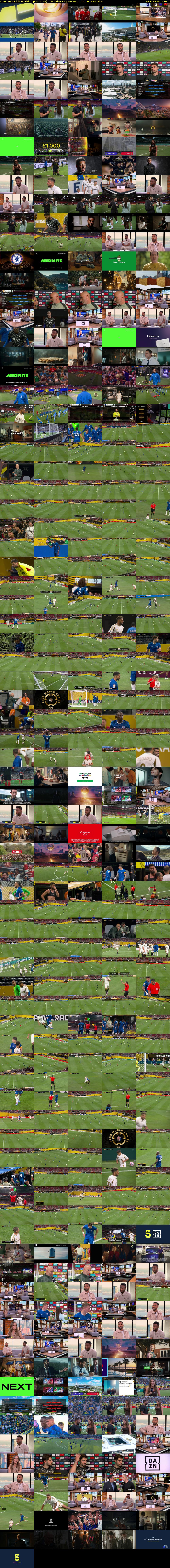 Live: FIFA Club World Cup 2025 (5) Monday 16 June 2025 19:00 - 22:45