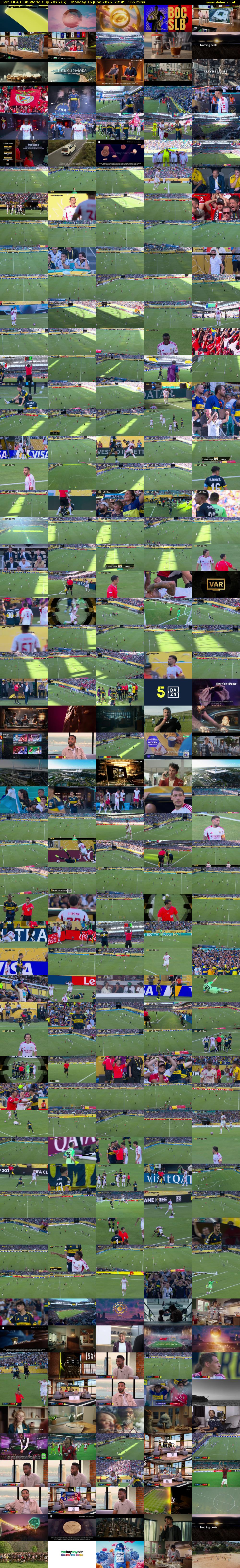 Live: FIFA Club World Cup 2025 (5) Monday 16 June 2025 22:45 - 01:30