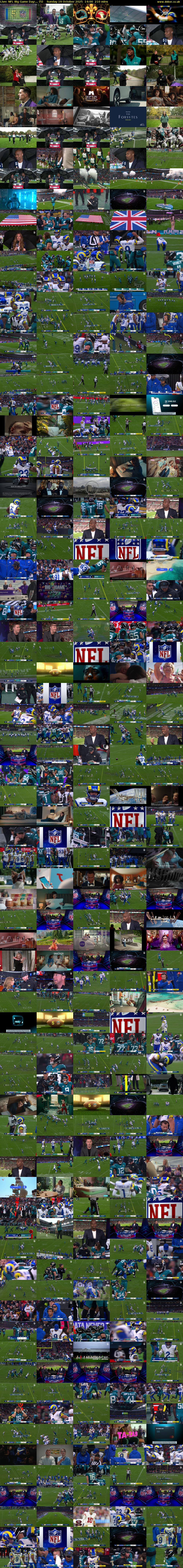 Live: NFL Big Game Day:... (5) Sunday 19 October 2025 14:00 - 17:30