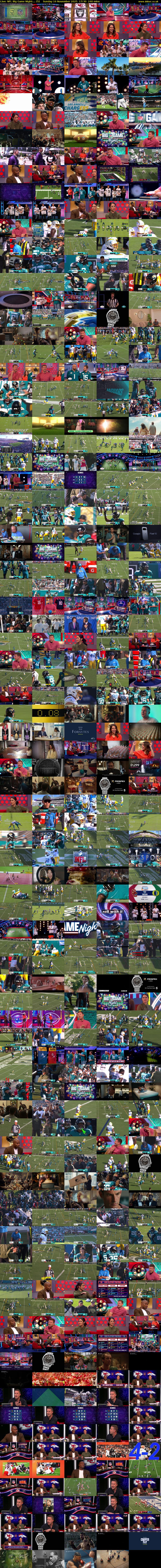 Live: NFL Big Game Night:... (5) Sunday 16 November 2025 17:30 - 21:30
