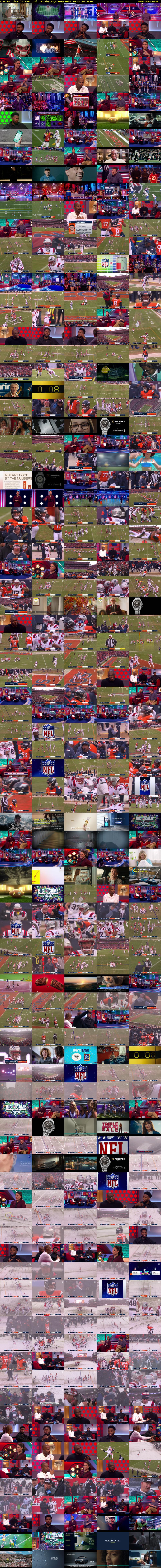 Live: NFL Playoffs: New... (5) Sunday 25 January 2026 19:30 - 23:30