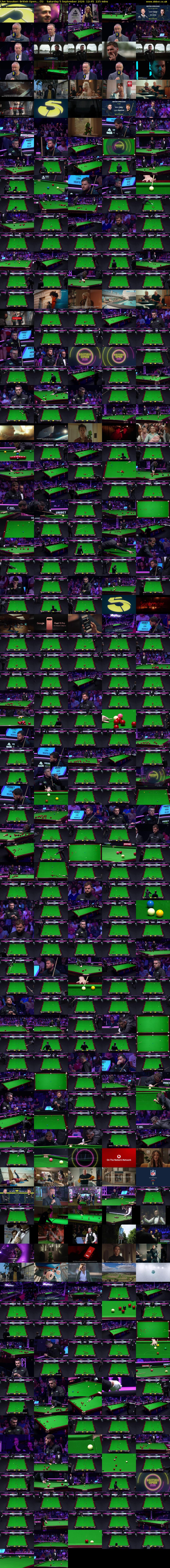 Live Snooker: British Open... (5) Saturday 5 September 2026 12:45 - 16:30