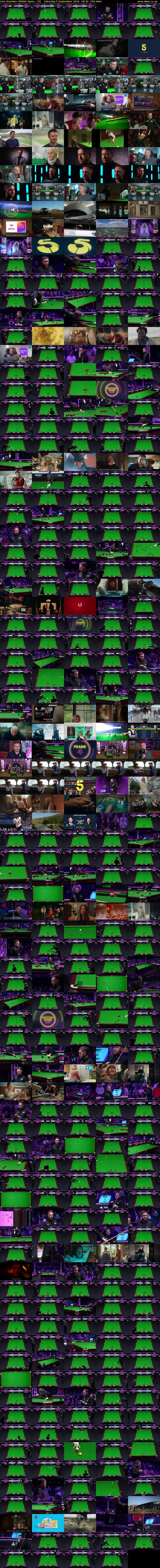 Live Snooker: British Open... (5) Saturday 5 September 2026 18:30 - 22:30