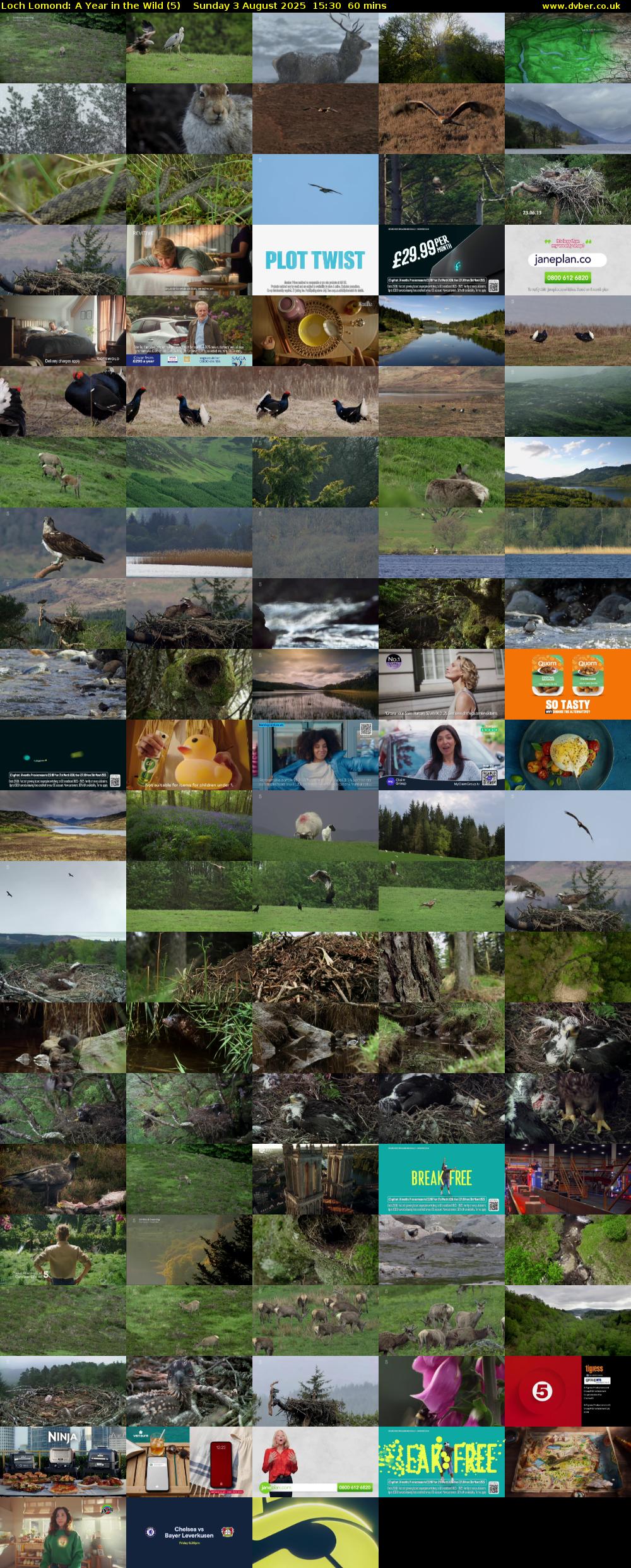Loch Lomond: A Year in the Wild (5) Sunday 3 August 2025 15:30 - 16:30