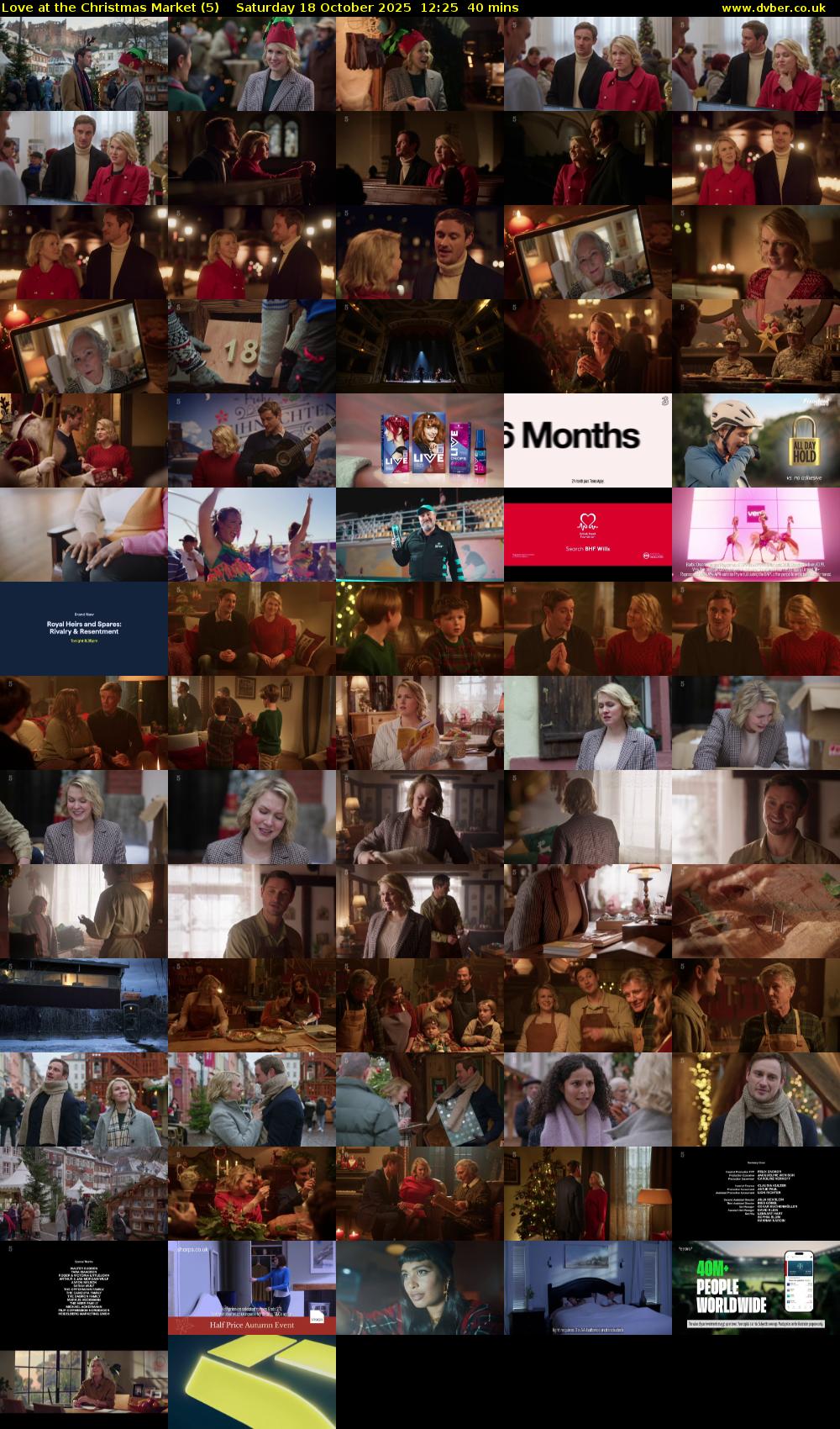 Love at the Christmas Market (5) Saturday 18 October 2025 12:25 - 13:05