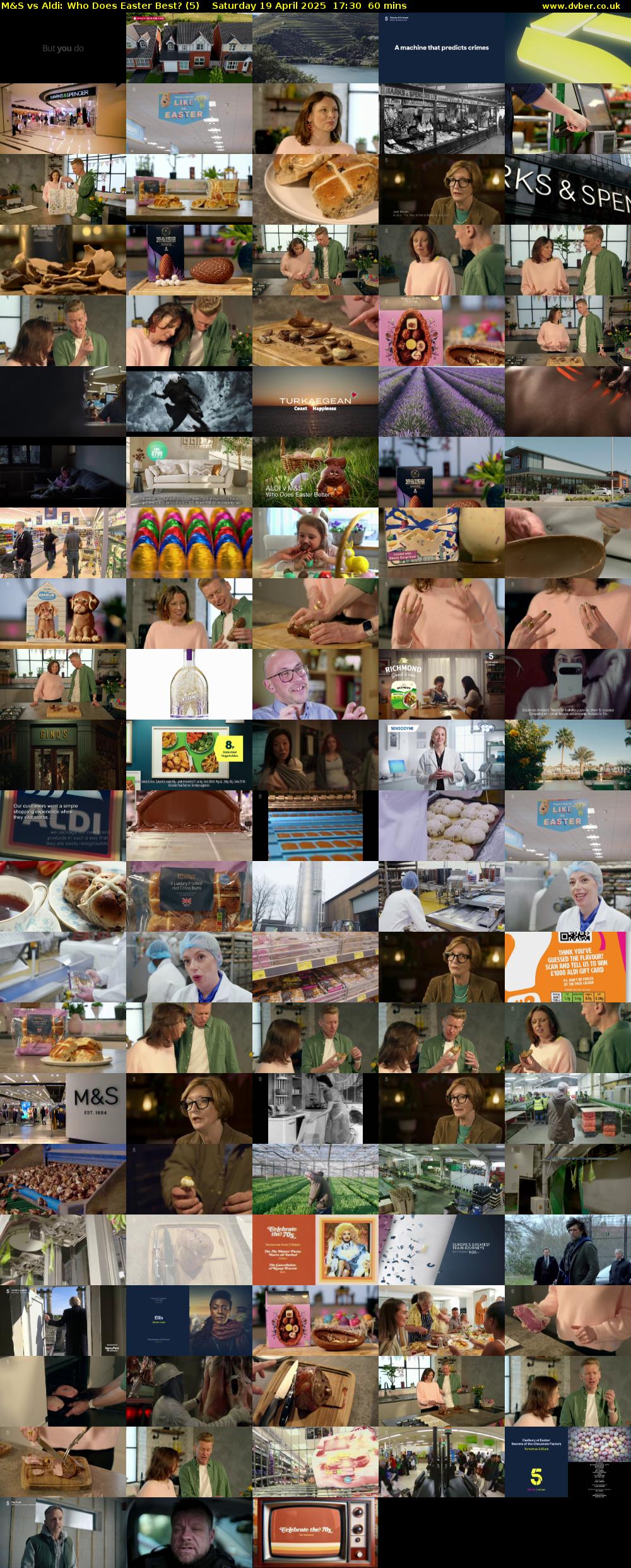 M&S vs Aldi: Who Does Easter Best? (5) Saturday 19 April 2025 17:30 - 18:30
