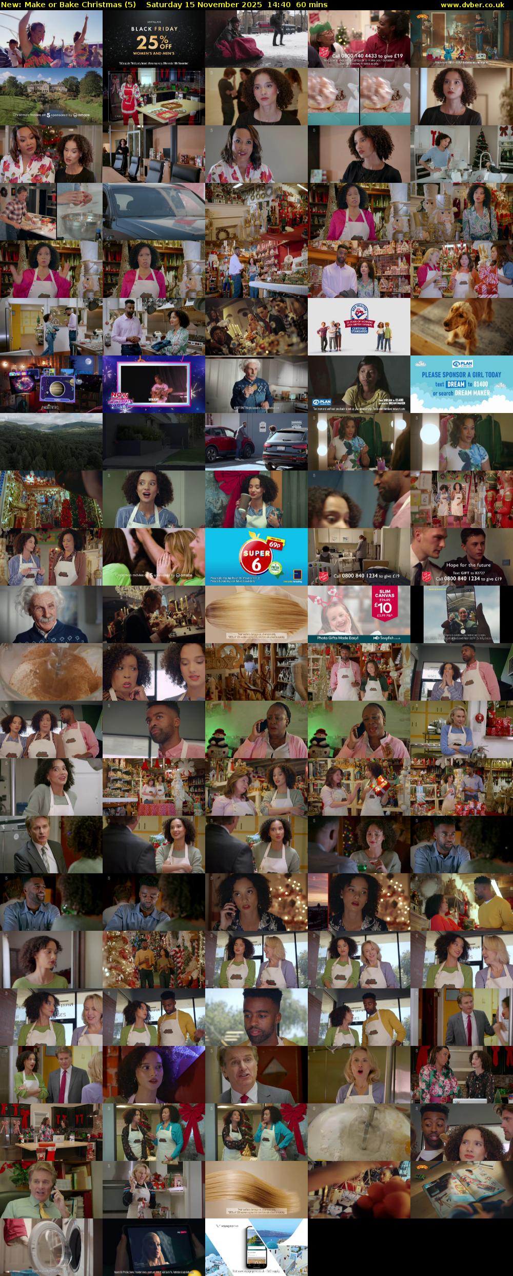 Make or Bake Christmas (5) Saturday 15 November 2025 14:40 - 15:40