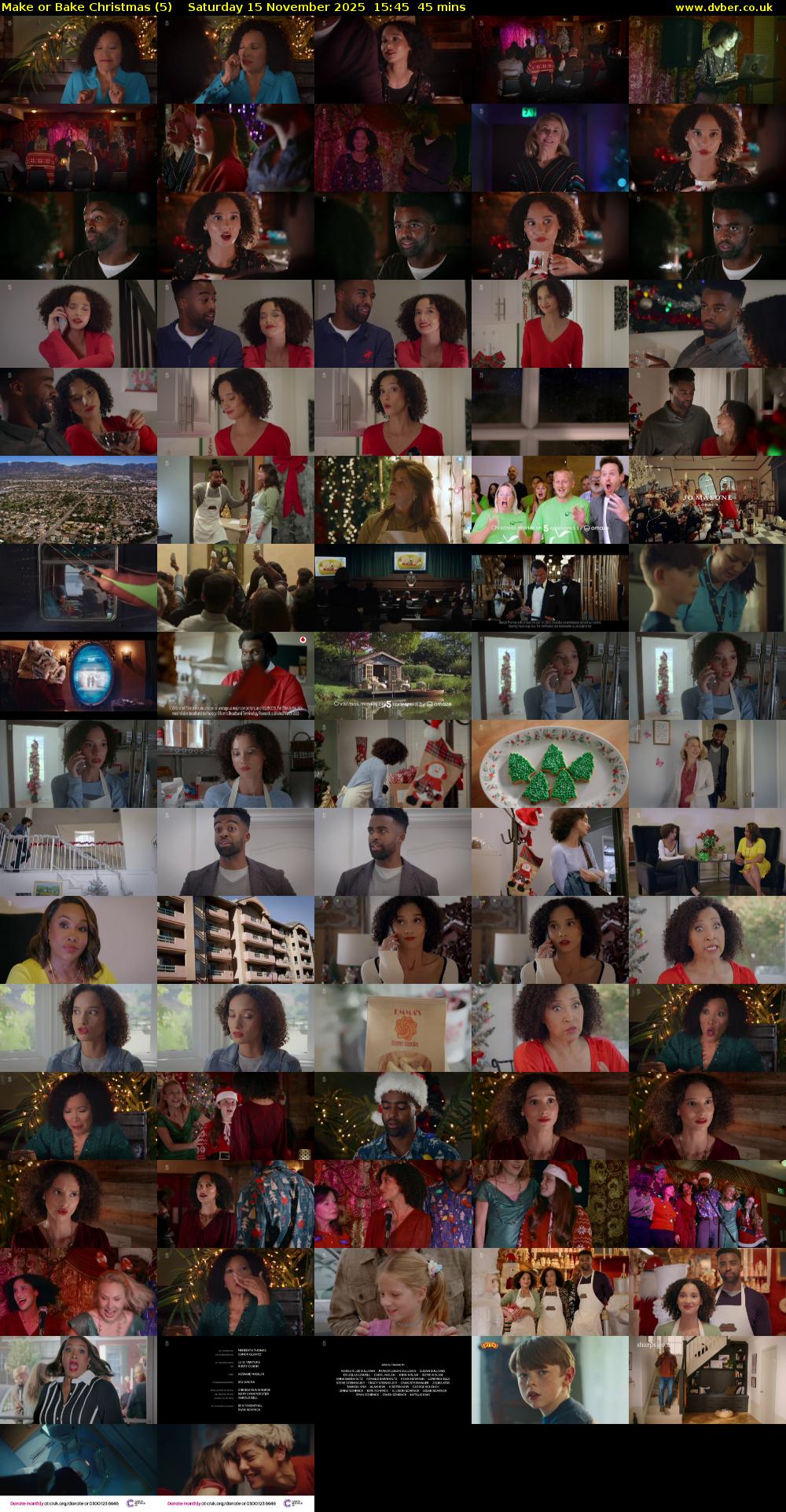 Make or Bake Christmas (5) Saturday 15 November 2025 15:45 - 16:30