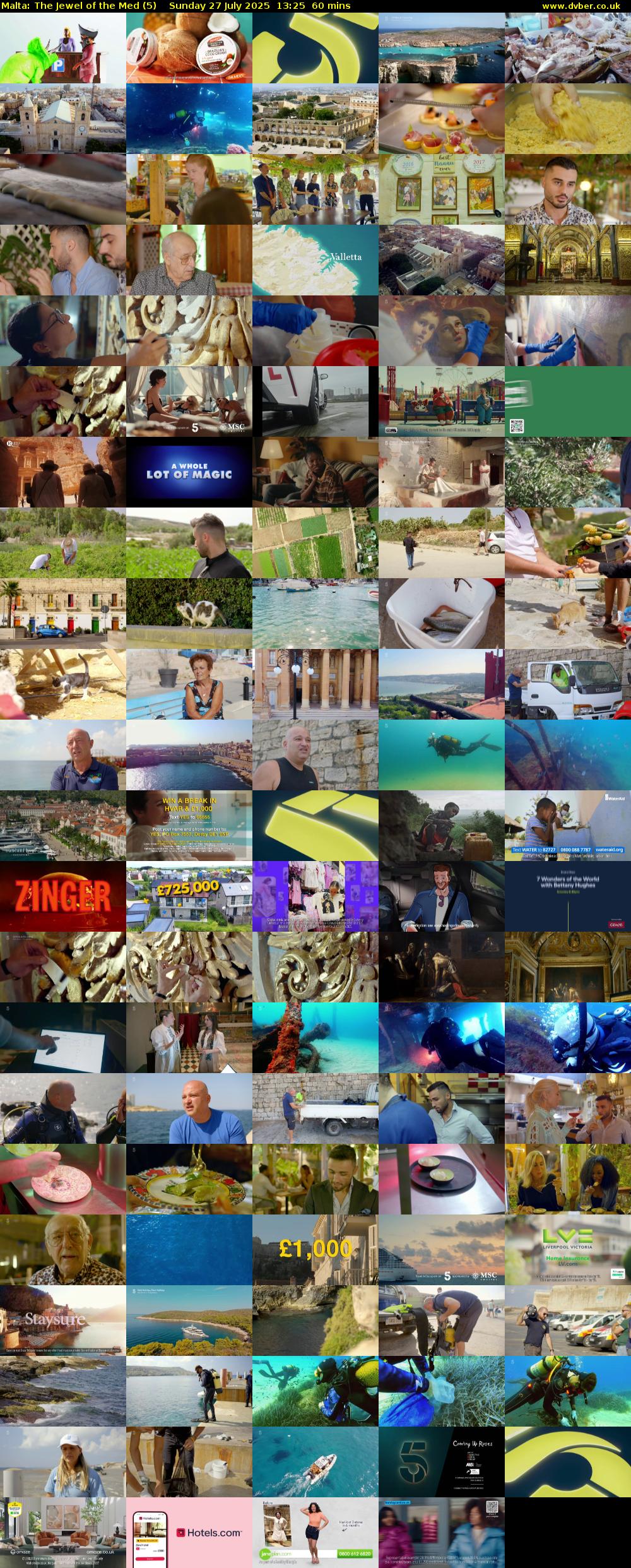 Malta: The Jewel of the Med (5) Sunday 27 July 2025 13:25 - 14:25