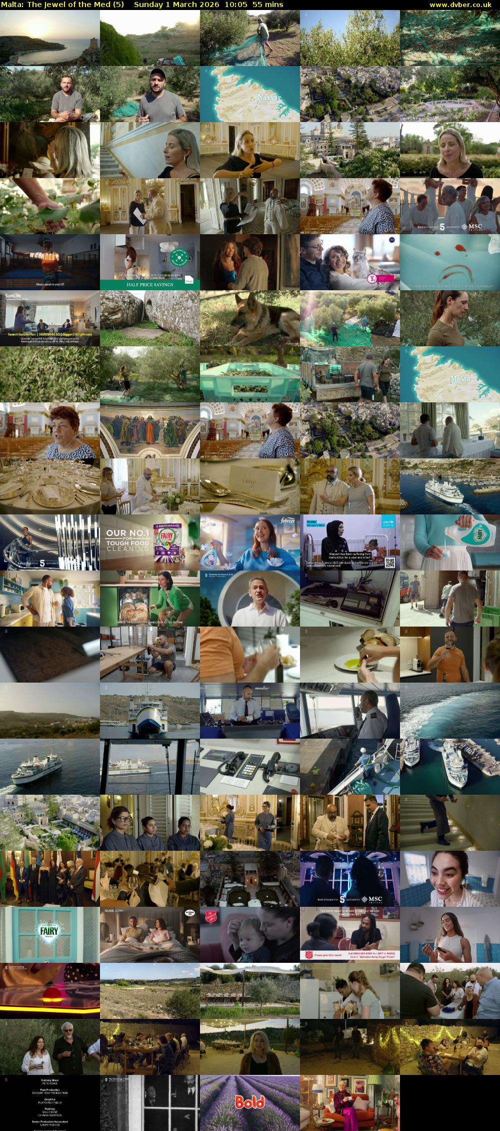 Malta: The Jewel of the Med (5) Sunday 1 March 2026 10:05 - 11:00