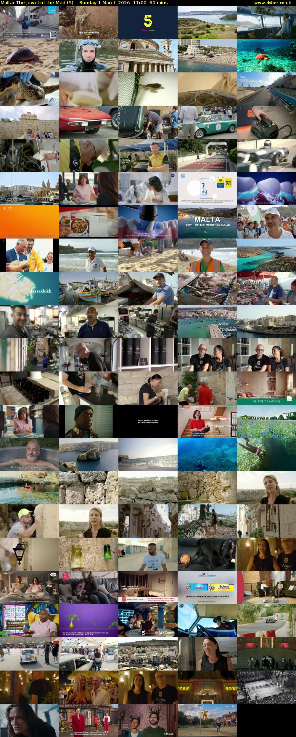 Malta: The Jewel of the Med (5) Sunday 1 March 2026 11:00 - 12:00