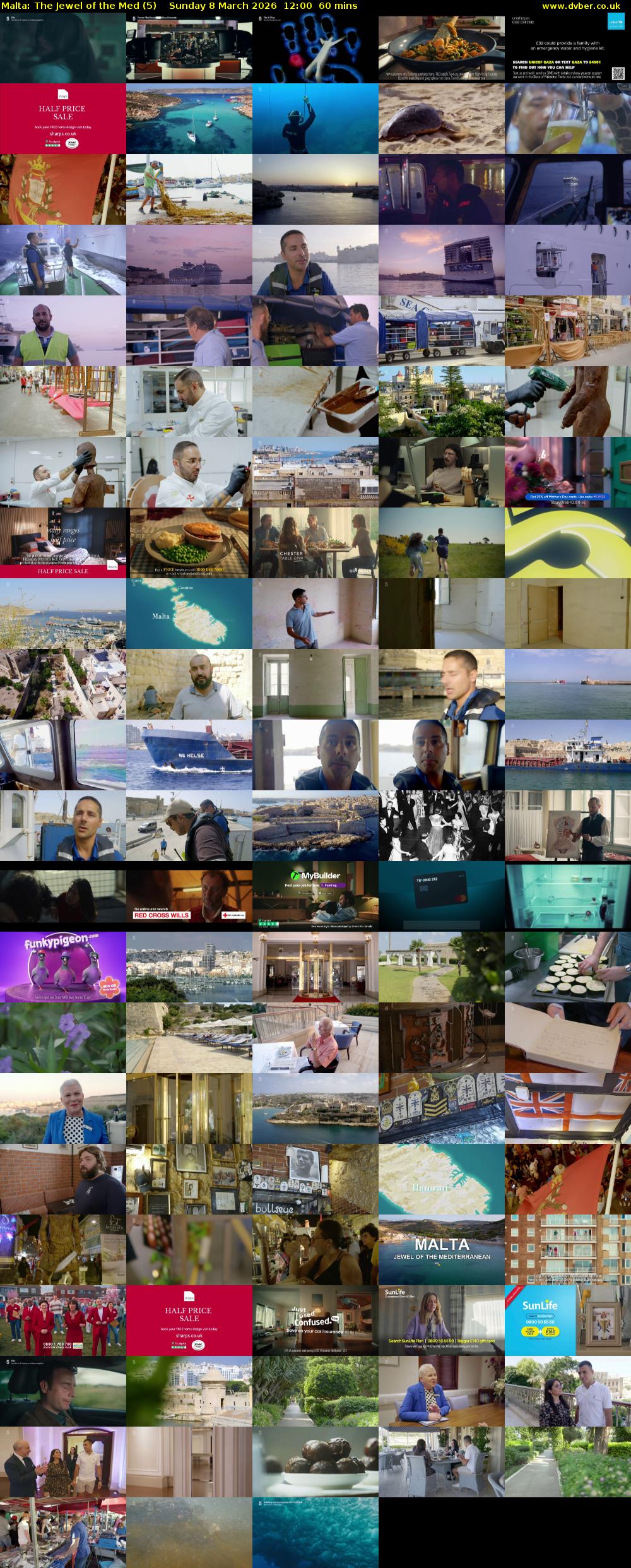 Malta: The Jewel of the Med (5) Sunday 8 March 2026 12:00 - 13:00