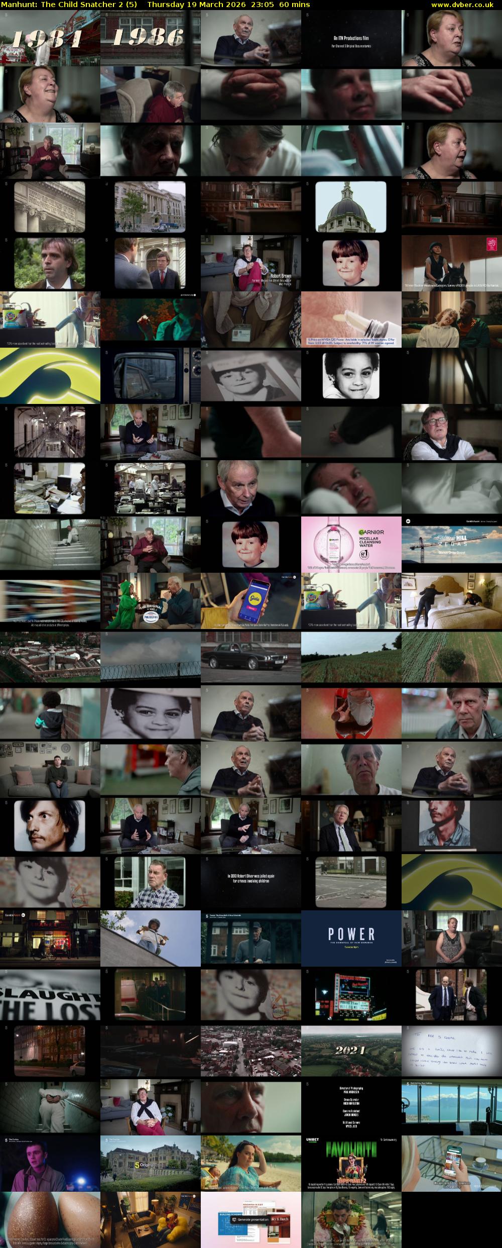 Manhunt: The Child Snatcher 2 (5) Thursday 19 March 2026 23:05 - 00:05