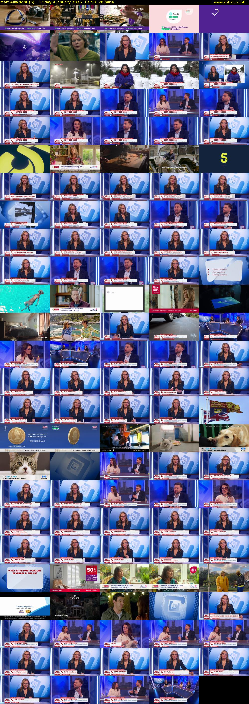 Matt Allwright (5) Friday 9 January 2026 12:50 - 14:00