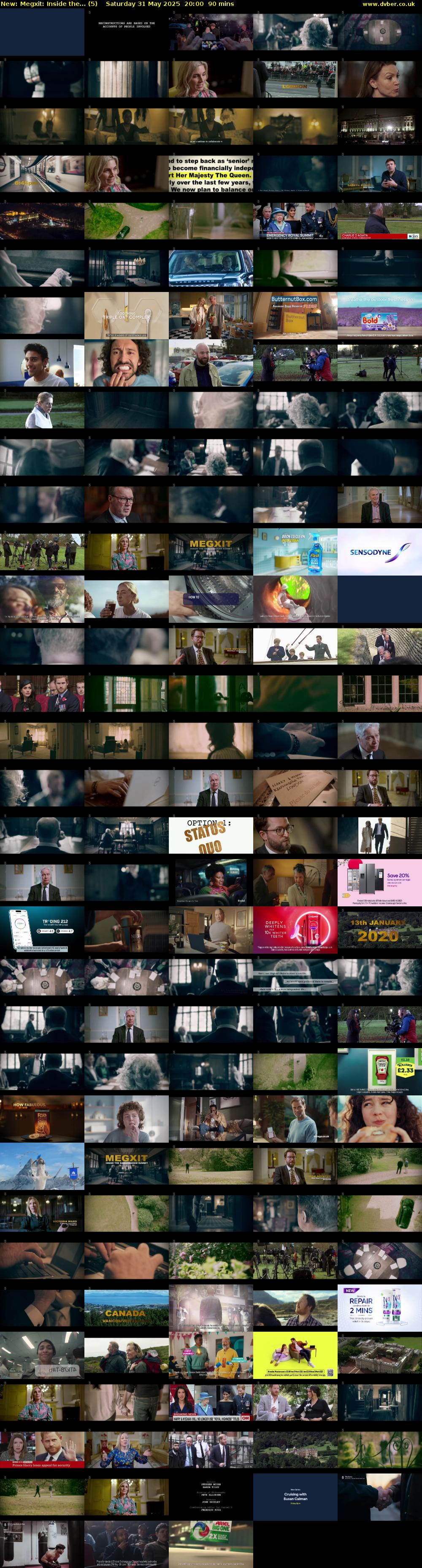 Megxit: Inside the... (5) Saturday 31 May 2025 20:00 - 21:30