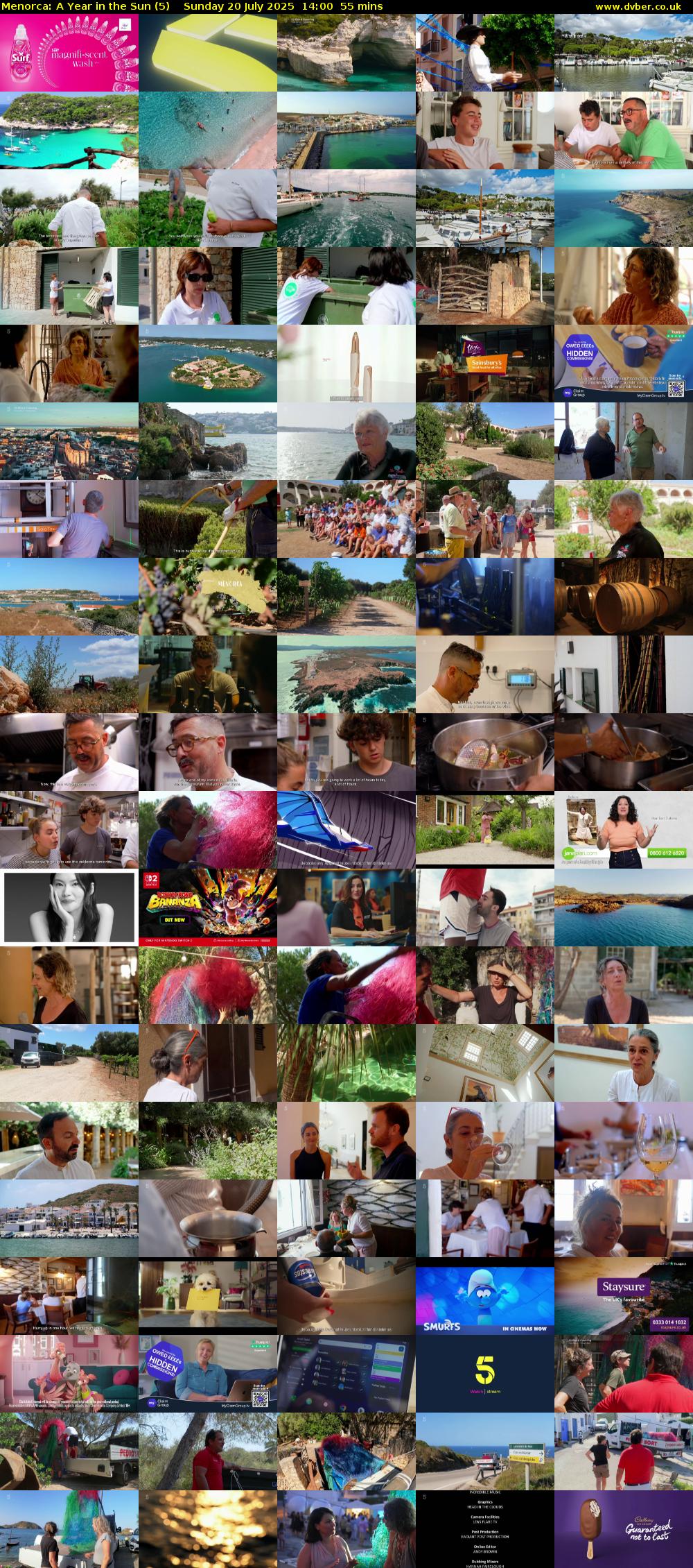 Menorca: A Year in the Sun (5) Sunday 20 July 2025 14:00 - 14:55