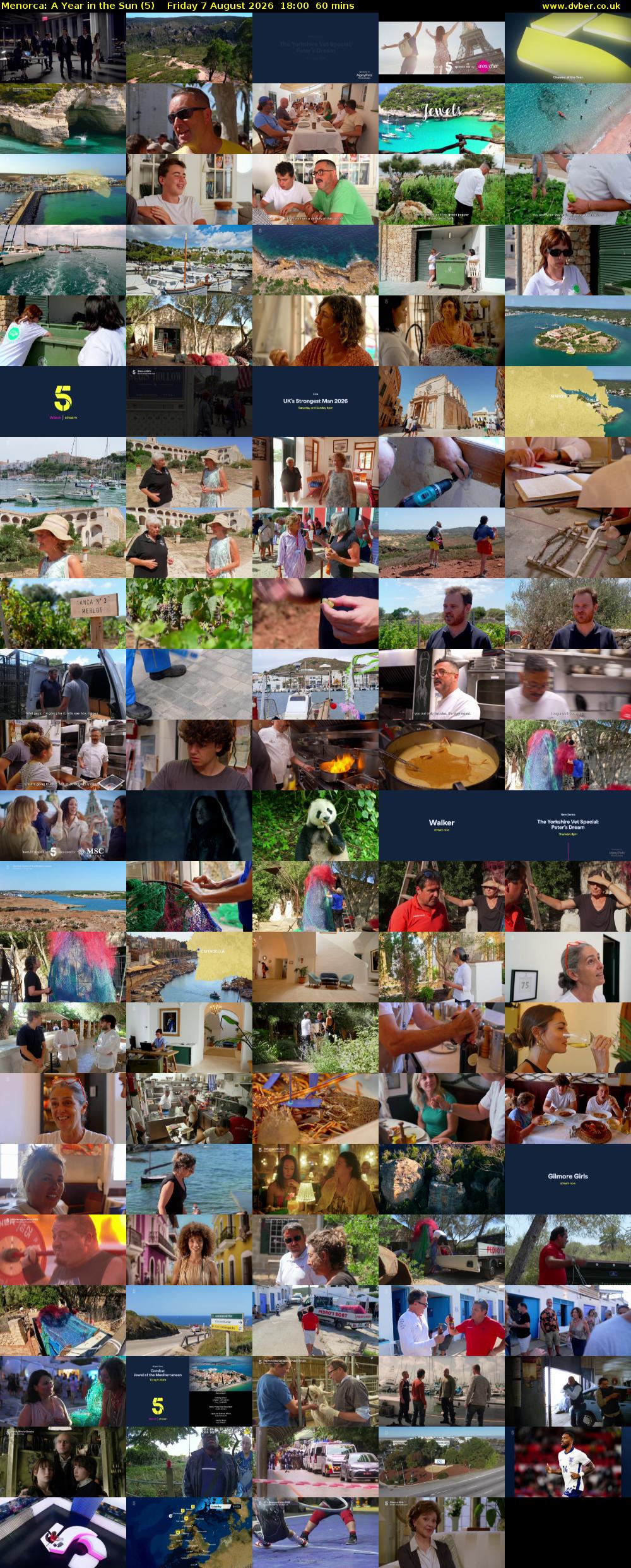 Menorca: A Year in the Sun (5) Friday 7 August 2026 18:00 - 19:00