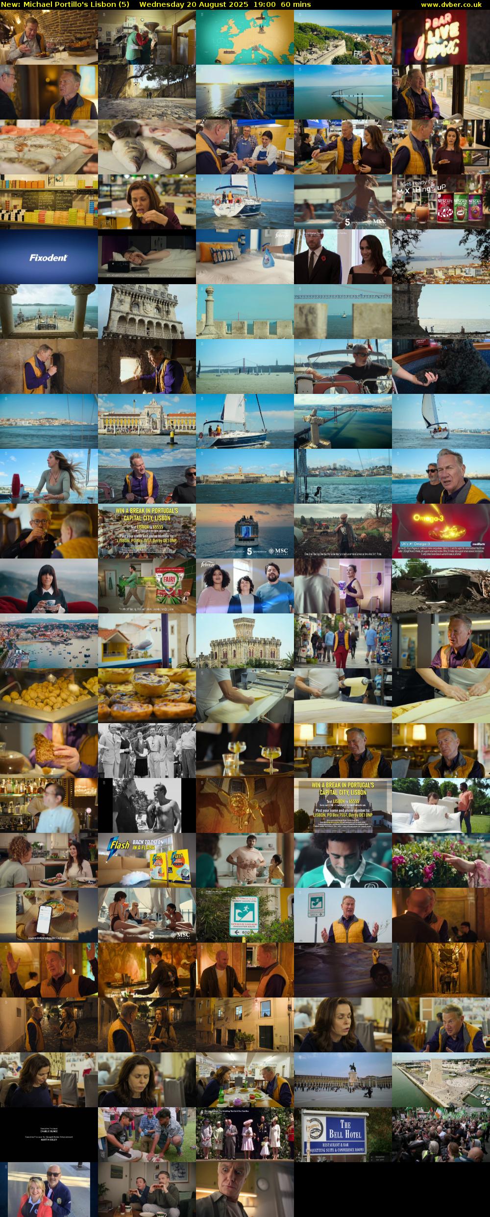 Michael Portillo's Lisbon (5) Wednesday 20 August 2025 19:00 - 20:00