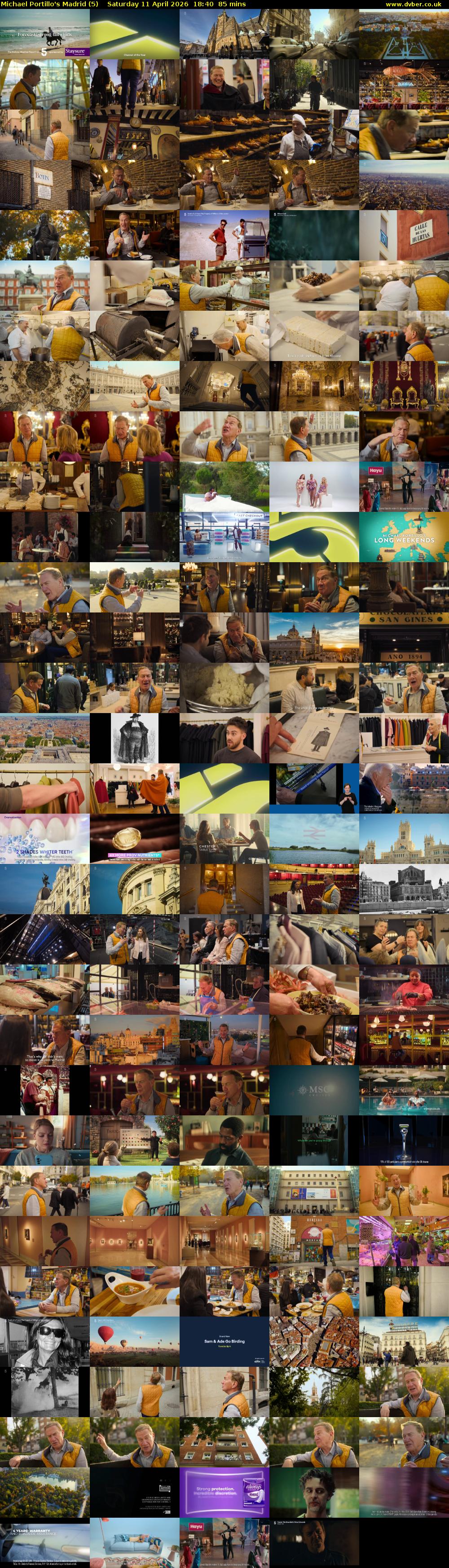 Michael Portillo's Madrid (5) Saturday 11 April 2026 18:40 - 20:05