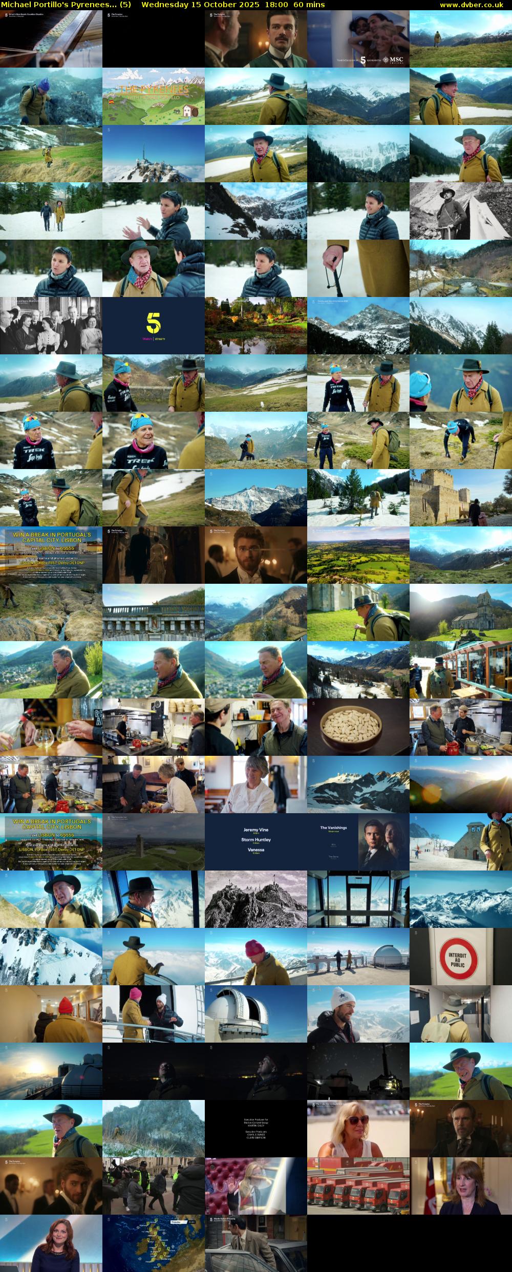 Michael Portillo's Pyrenees... (5) Wednesday 15 October 2025 18:00 - 19:00