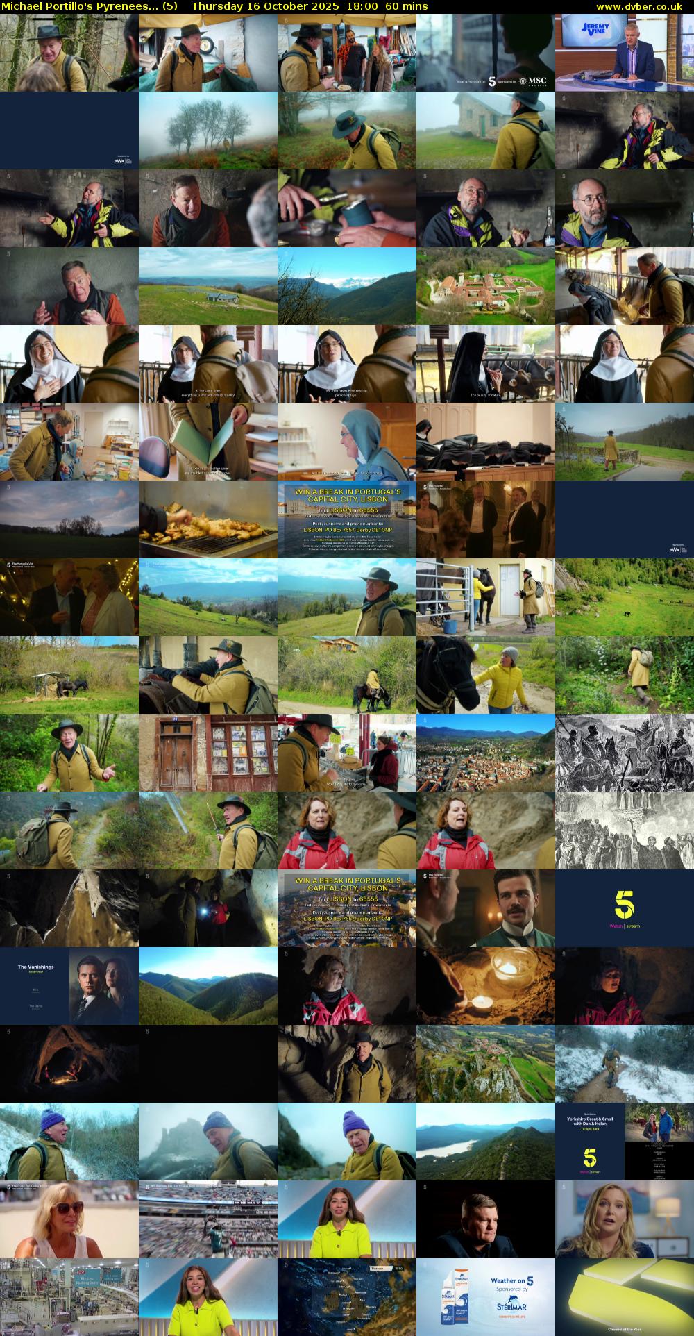 Michael Portillo's Pyrenees... (5) Thursday 16 October 2025 18:00 - 19:00