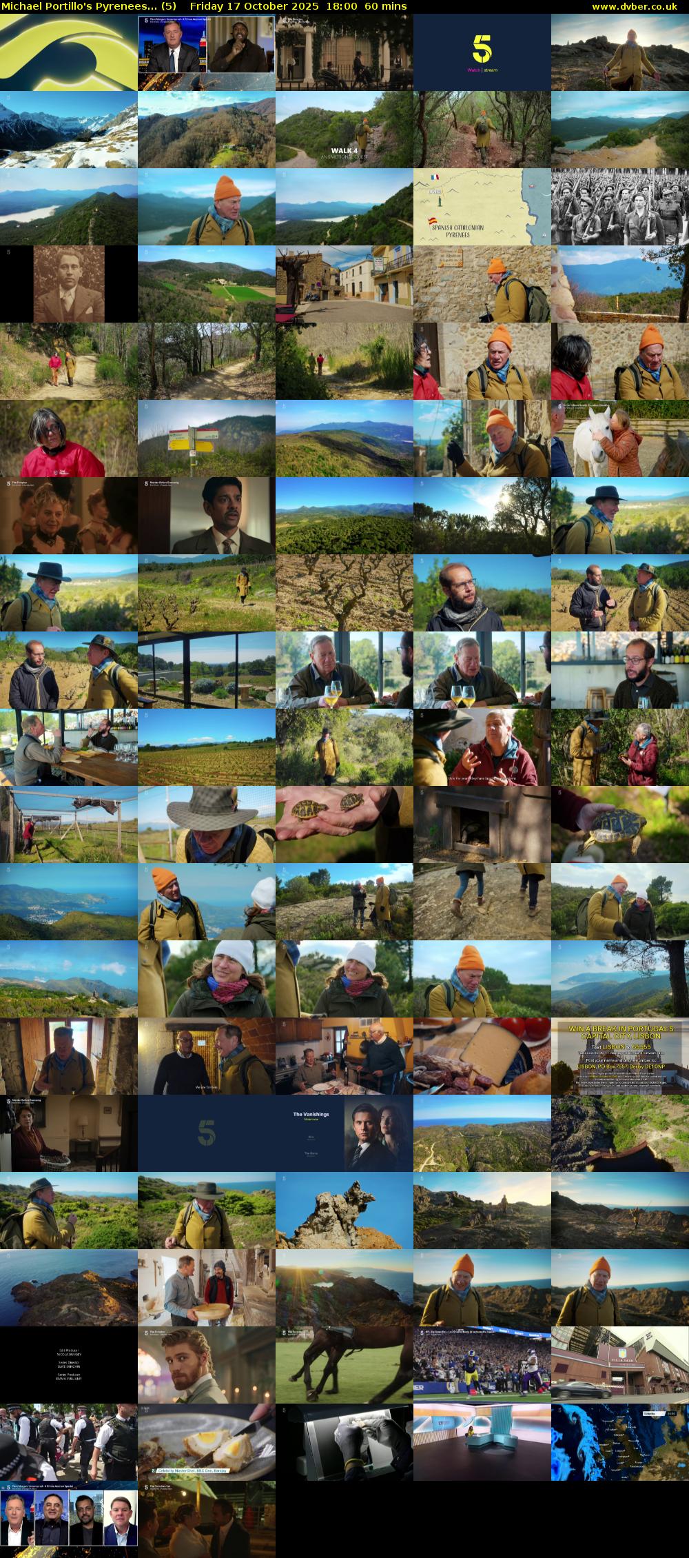 Michael Portillo's Pyrenees... (5) Friday 17 October 2025 18:00 - 19:00